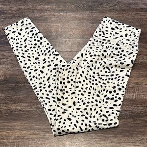 Brand new Vitality White and Black Spotted Leggings